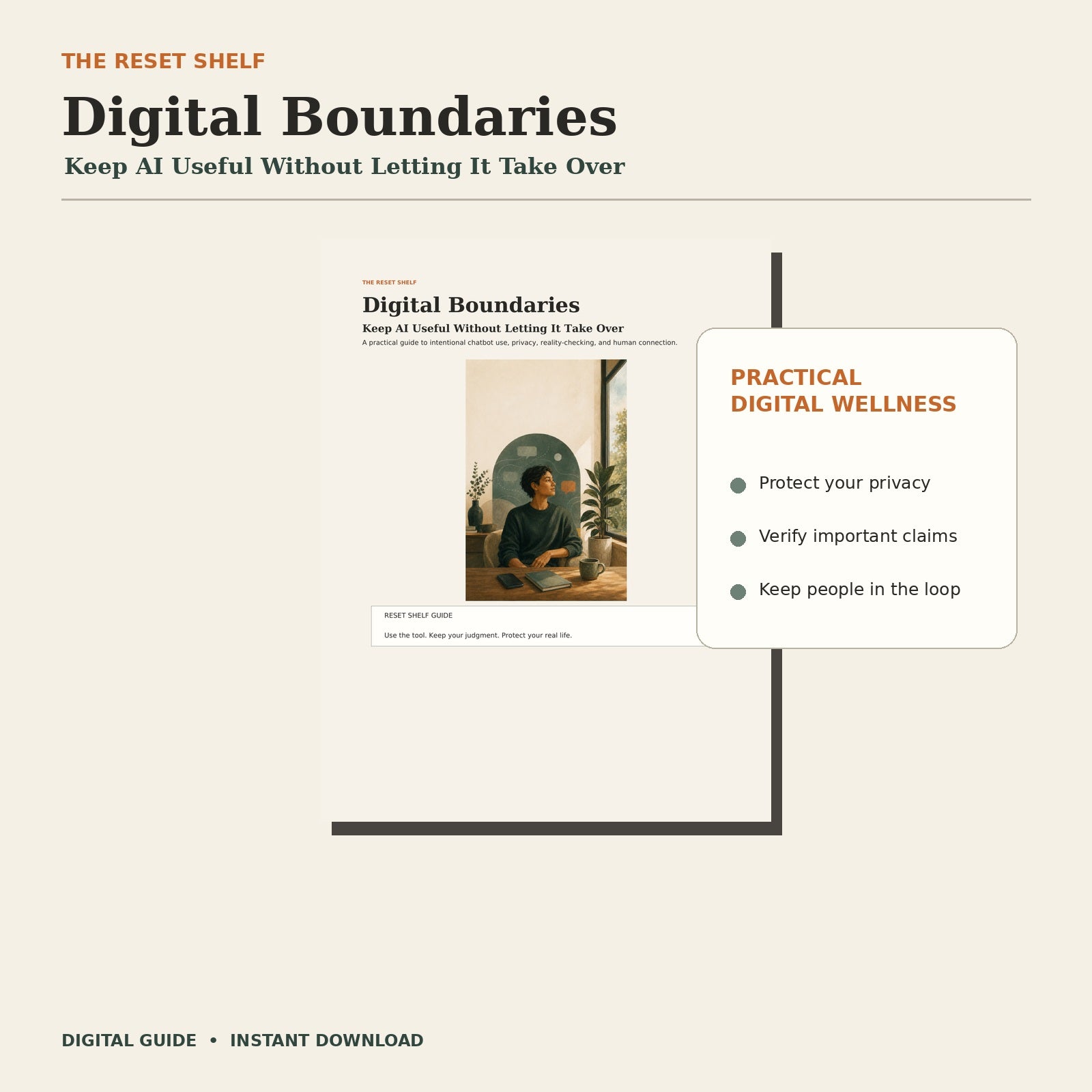 Digital Boundaries: A Guide to Healthy AI Chatbot Use for Your Mental Health