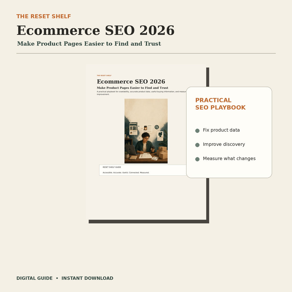 Ecommerce SEO 2026: The Post-AI-Search Playbook for Product Pages