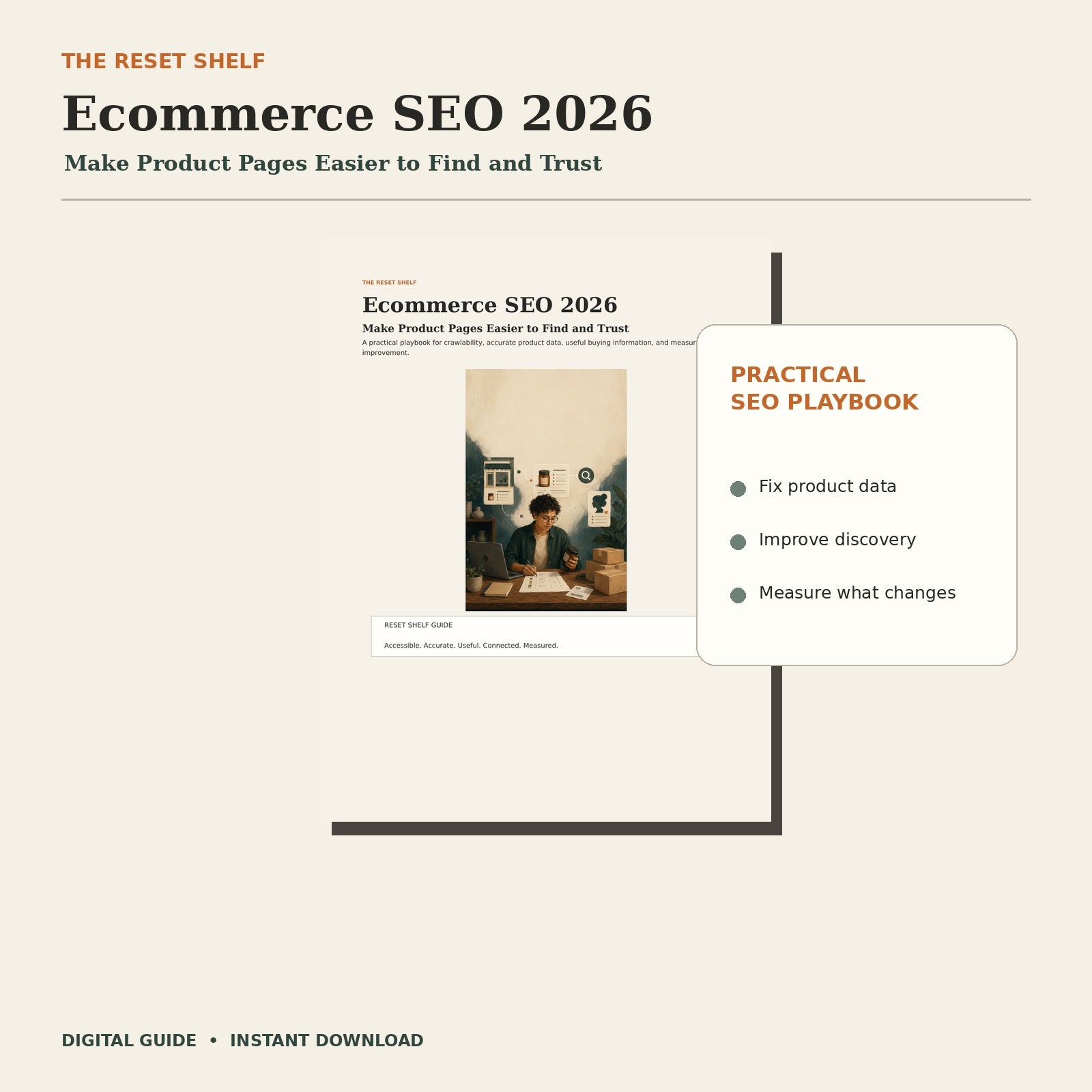 Ecommerce SEO 2026: The Post-AI-Search Playbook for Product Pages