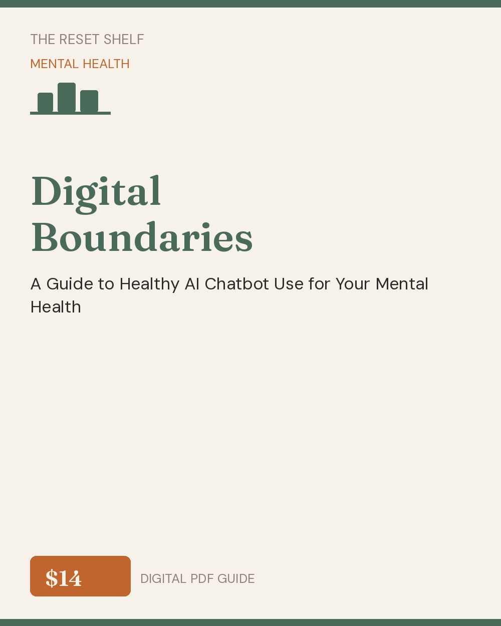 Digital Boundaries guide cover - The Reset Shelf